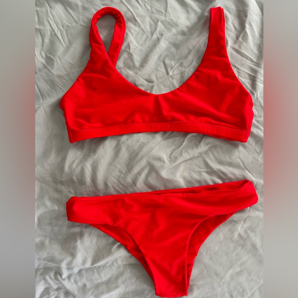 storm bikini red size M fits a small